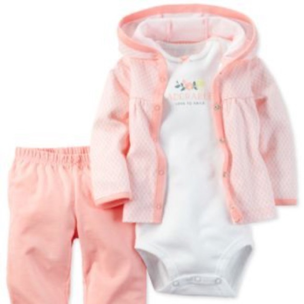 Carter’s Baby Girl Little Blossom Hoodie